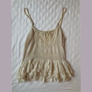 Urban Outfitters lace babydoll tank